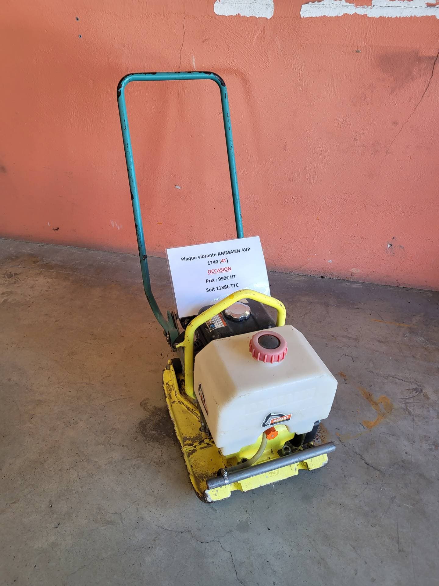 Plaque vibrante Ammann AVP 12/40
